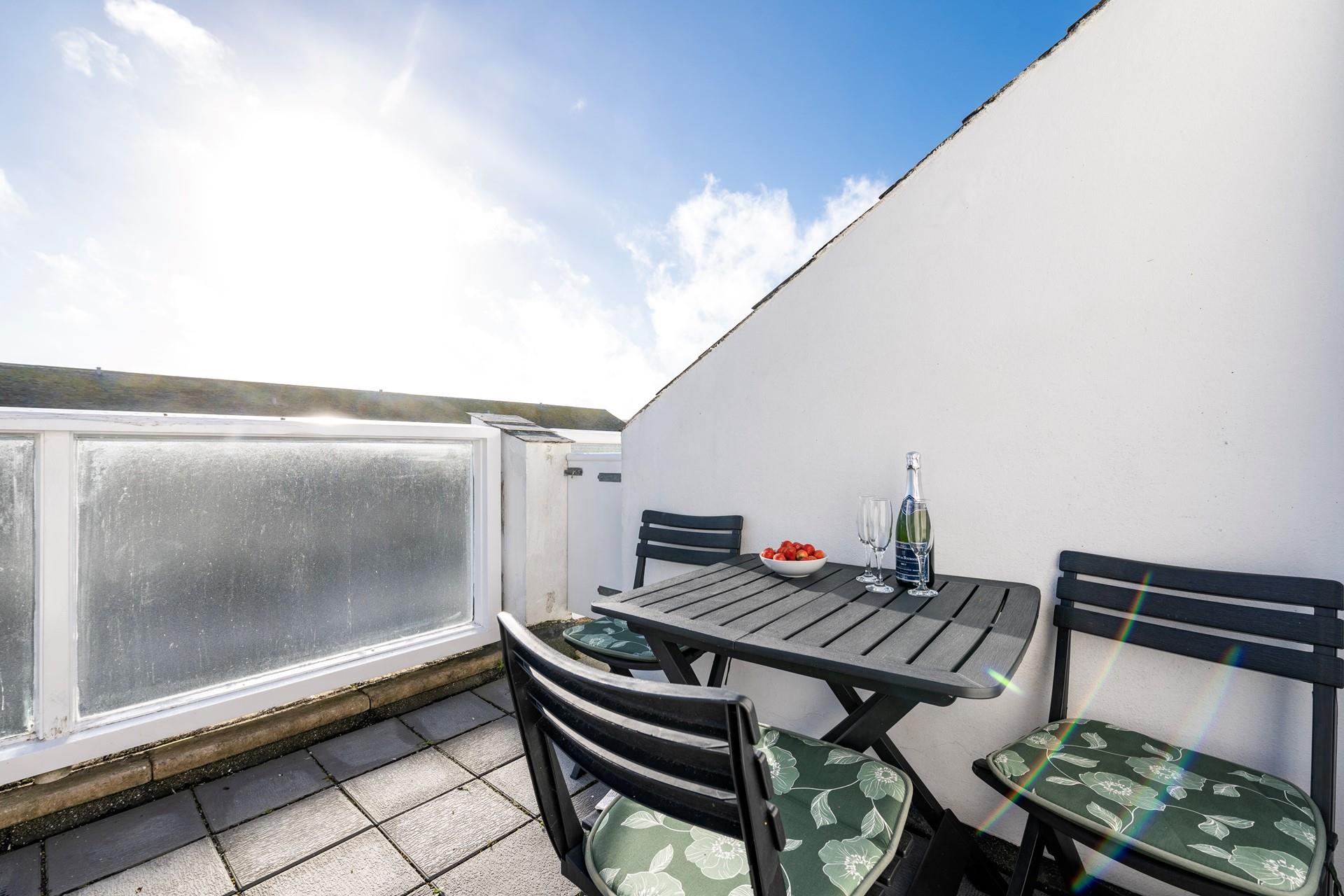 Open a bottle of prosecco to sip as the sun goes down.