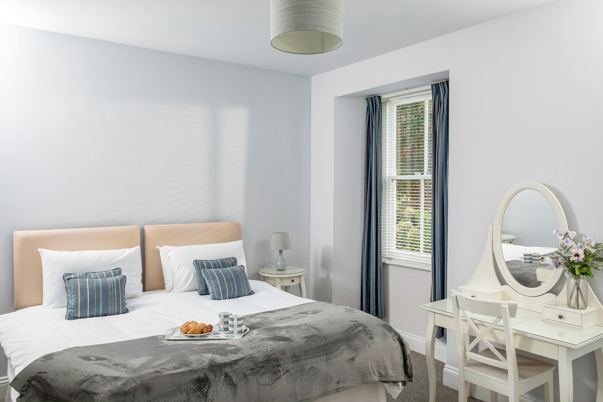 Treat yourself to breakfast in bed, you are on holiday after all!