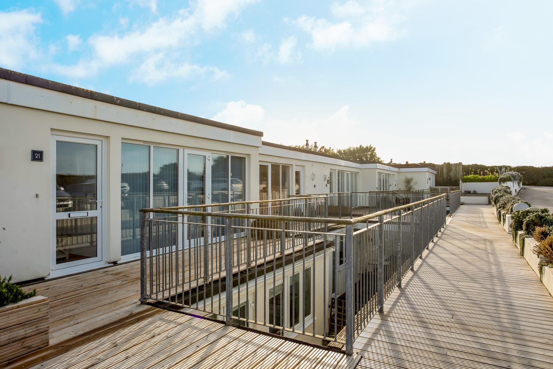 Your furry friend will love taking a morning stroll on dog-friendly Fistral Beach.