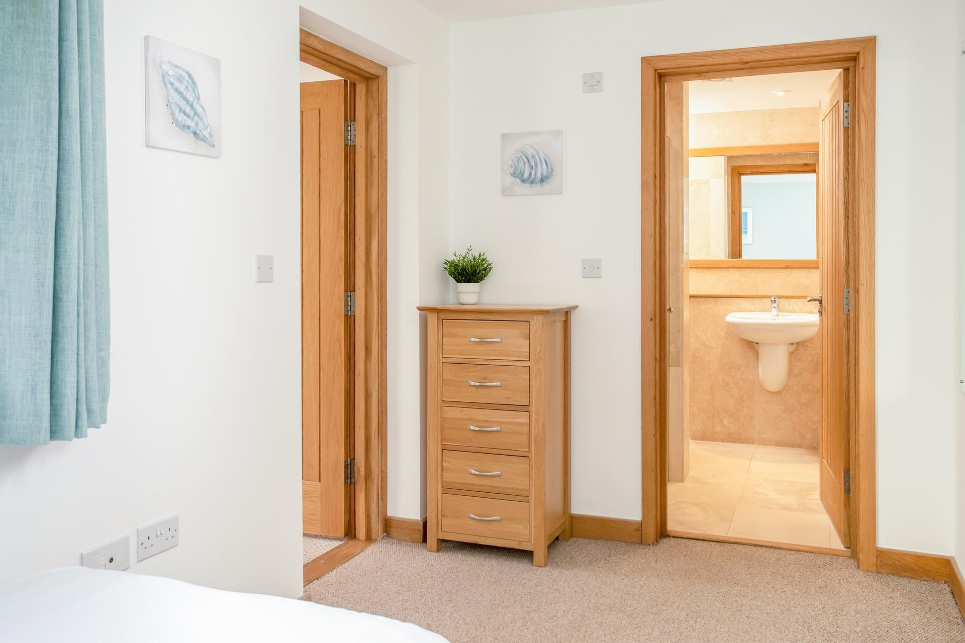 A third en suite to bedroom 3 which can be easily reached from bedroom 4.