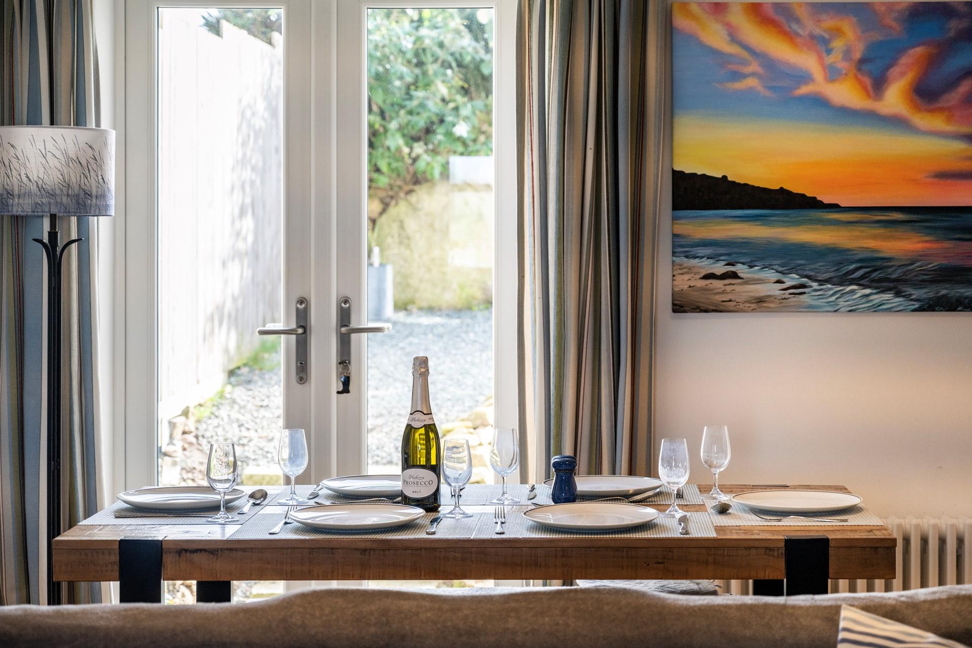 Pour yourself a glass of prosecco to enjoy over a tasty supper.