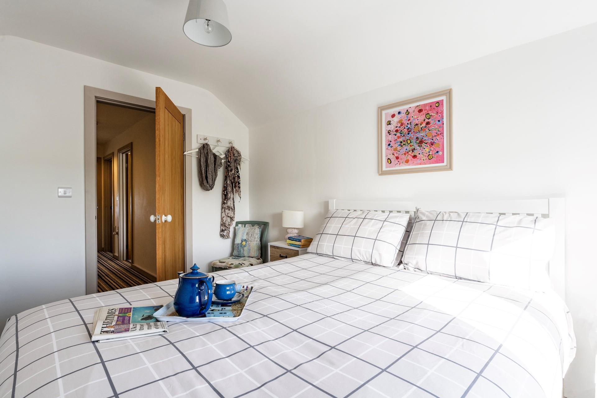 Sip your morning cuppa in bed whilst deciding on the day's plans.