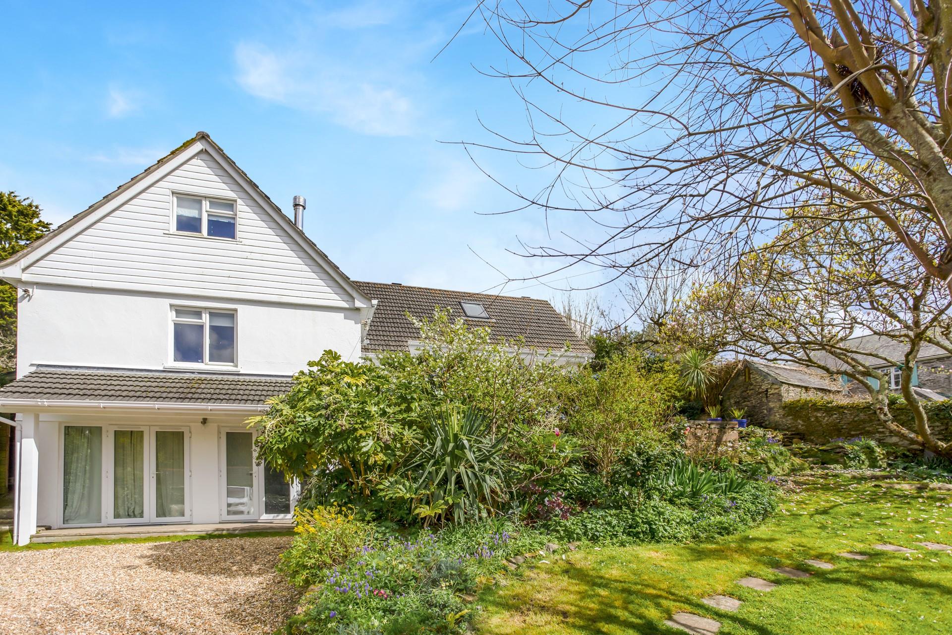 The front garden is the perfect spot to enjoy a morning cuppa in the sunshine.