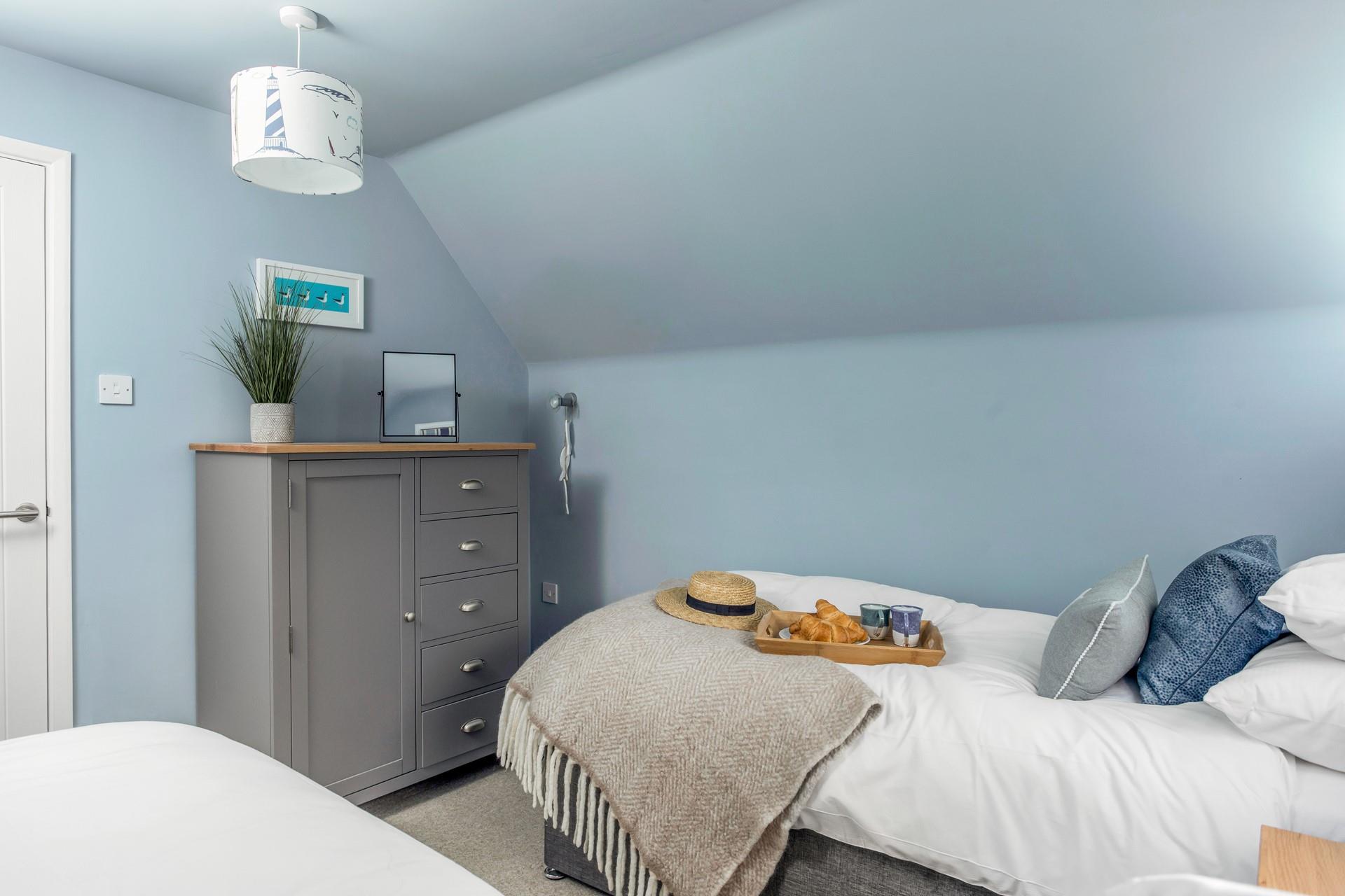 Start the day with breakfast in bed and decide on the day's plans.