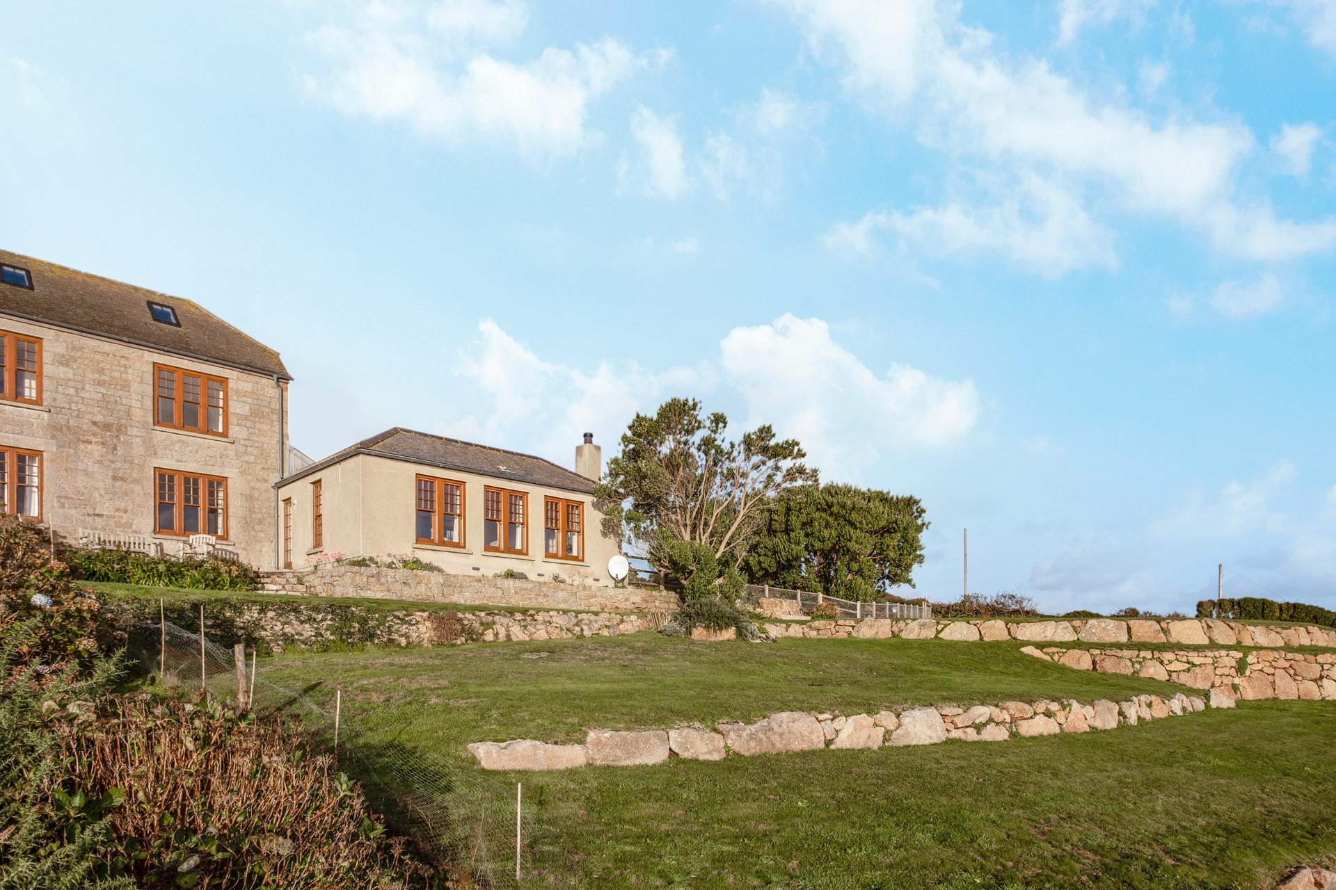 North Minack stands proudly, overlooking the ocean.