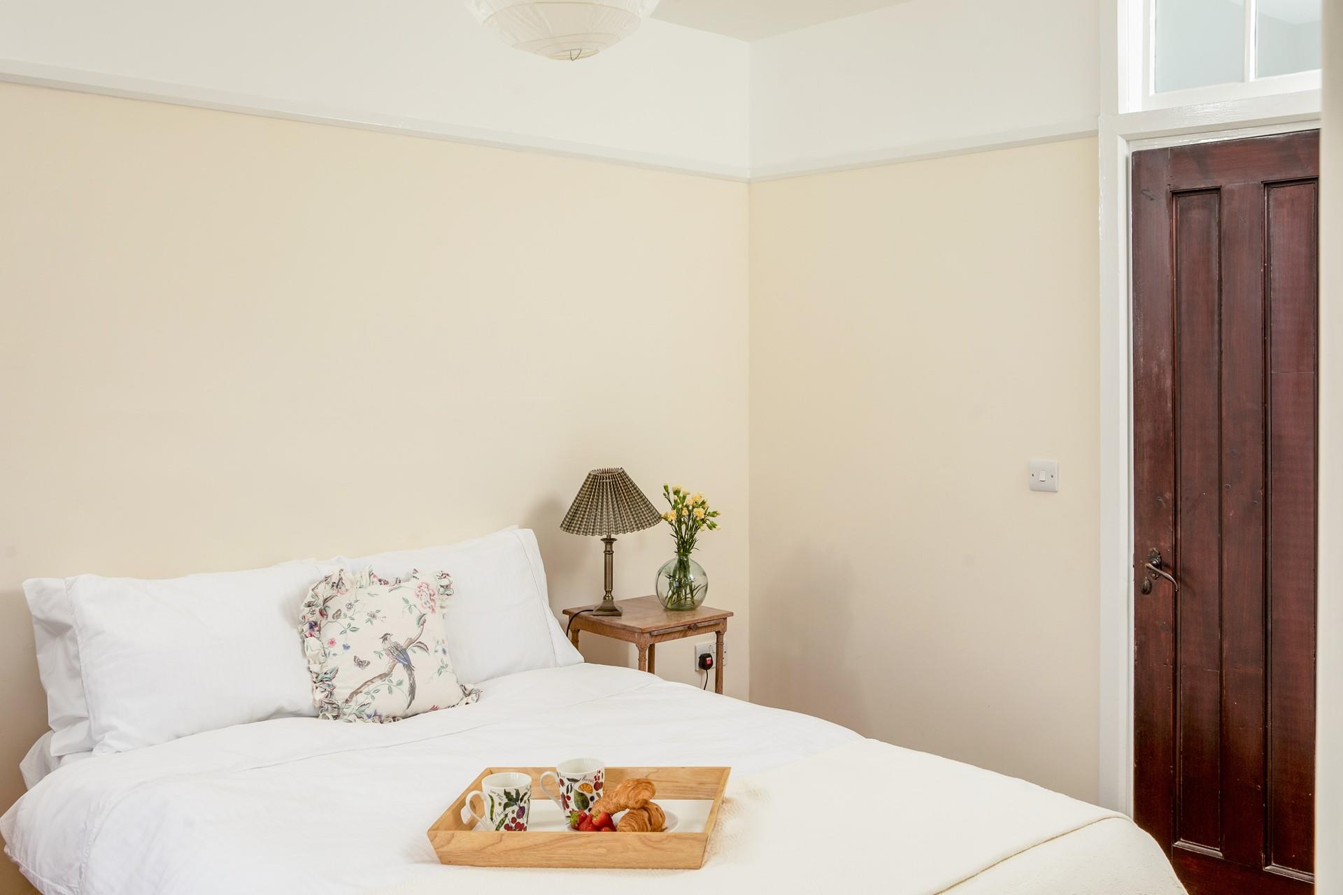 Calming tones create a relaxing atmosphere.