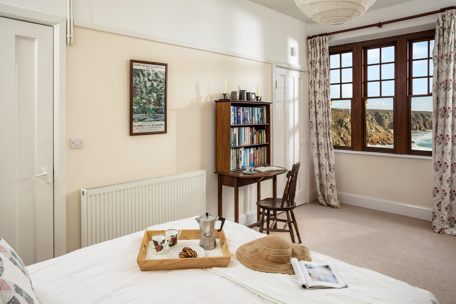 Wake up to coffee in bed with a side of sea views.