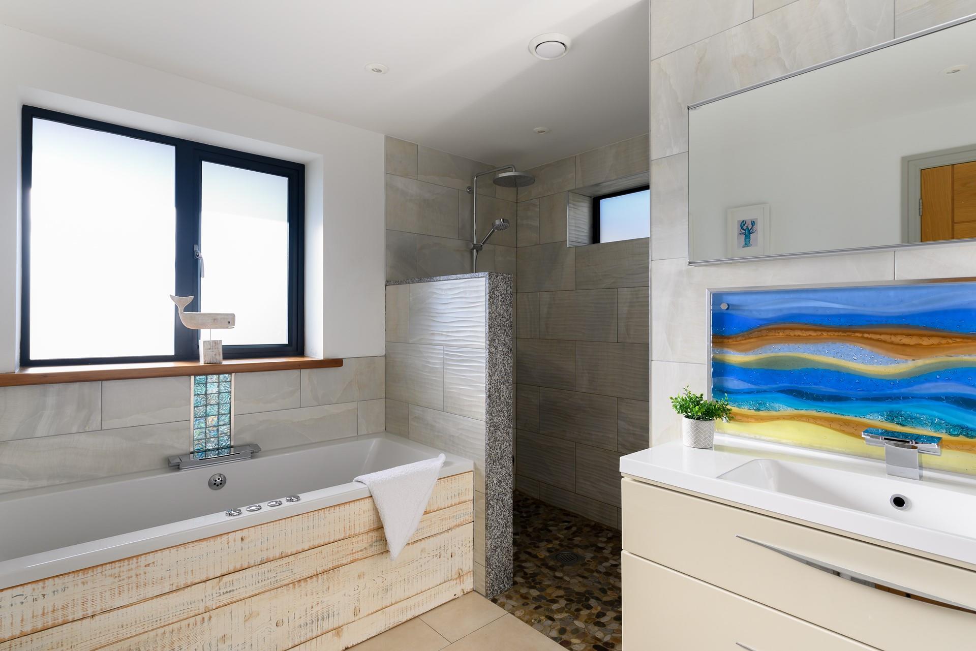 Relax and unwind with a long soak in the bath, don't forget the bubbles!