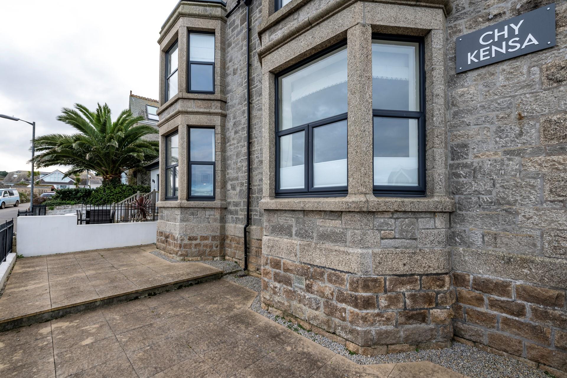 Take a morning walk down into town to get some fresh bread for breakfast.