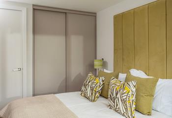 More built-in storage in bedroom 3, so you can put the suitcase away and make yourself really at home.