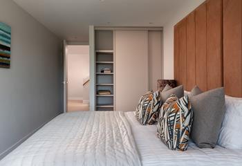 Bedroom 2 also benefits from a spacious built-in wardrobe. 