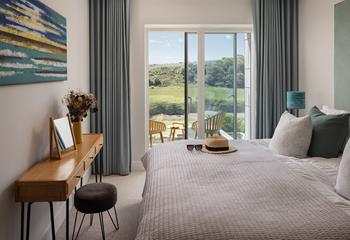 Wake up to sounds of the sea as the tides flows along the estuary.