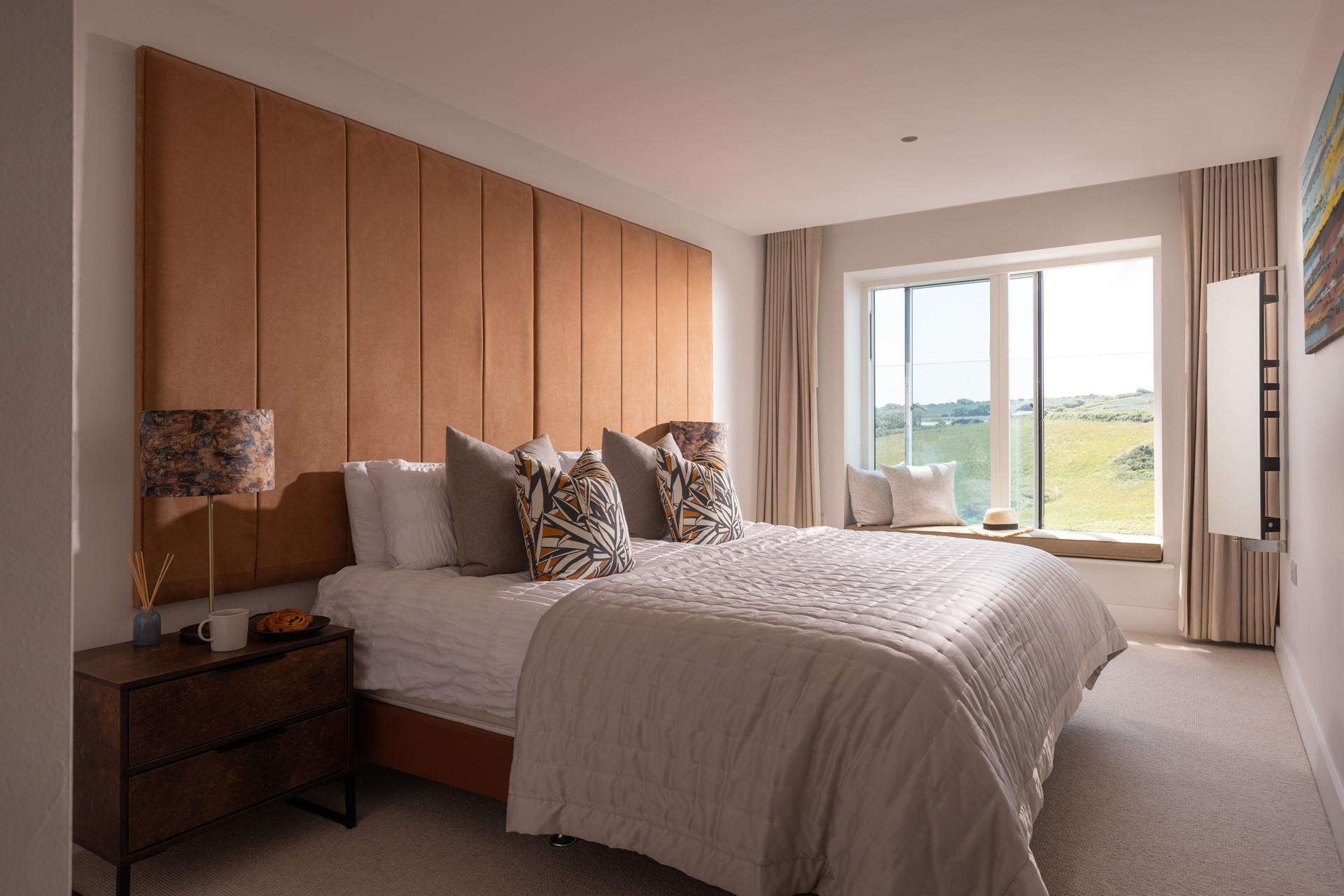 With beds that can be made as either twin or super king, bedroom 2 is ideal for children and adults alike. 