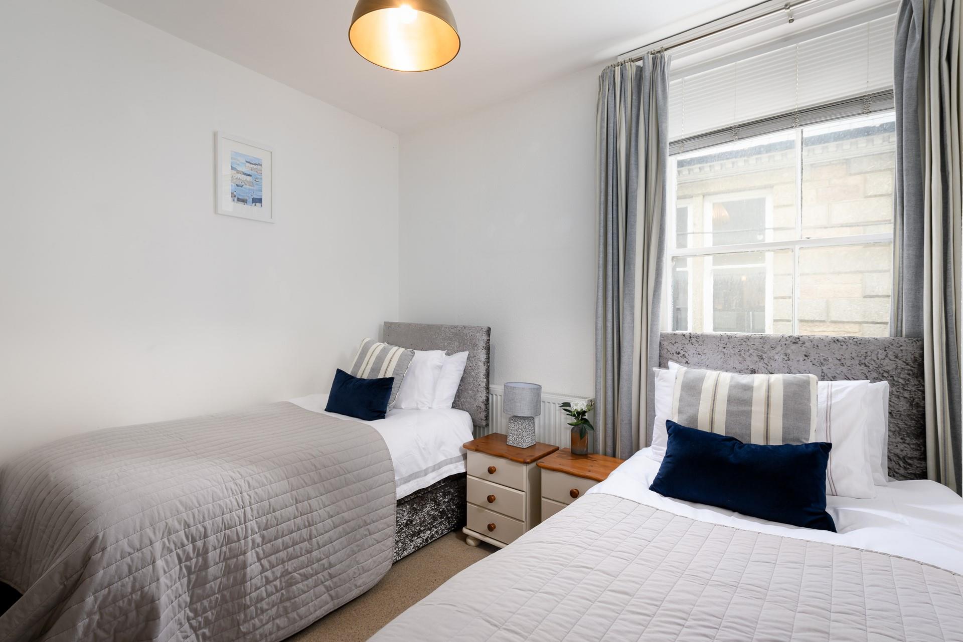 The twin beds are perfect for children or adults, your four-legged friend is also welcome at 2 Green Court.