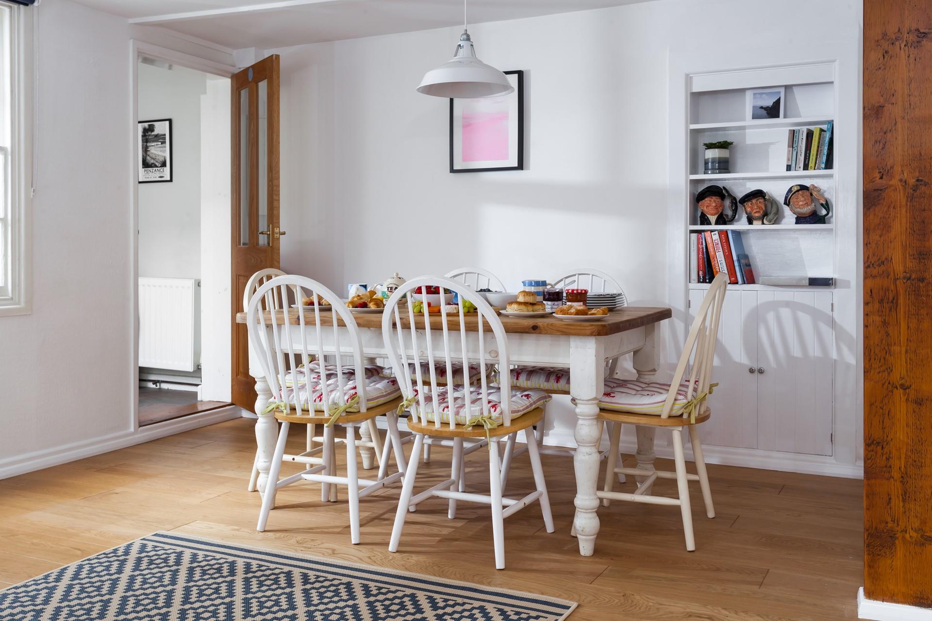 Fresh pastries can be enjoyed as a holiday treat in the morning.