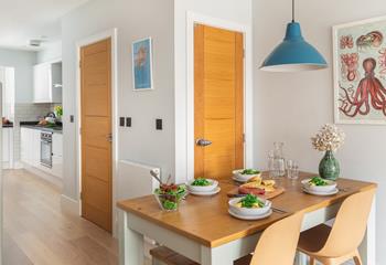 Cook up a feast and enjoy quality family time around the dining table. 