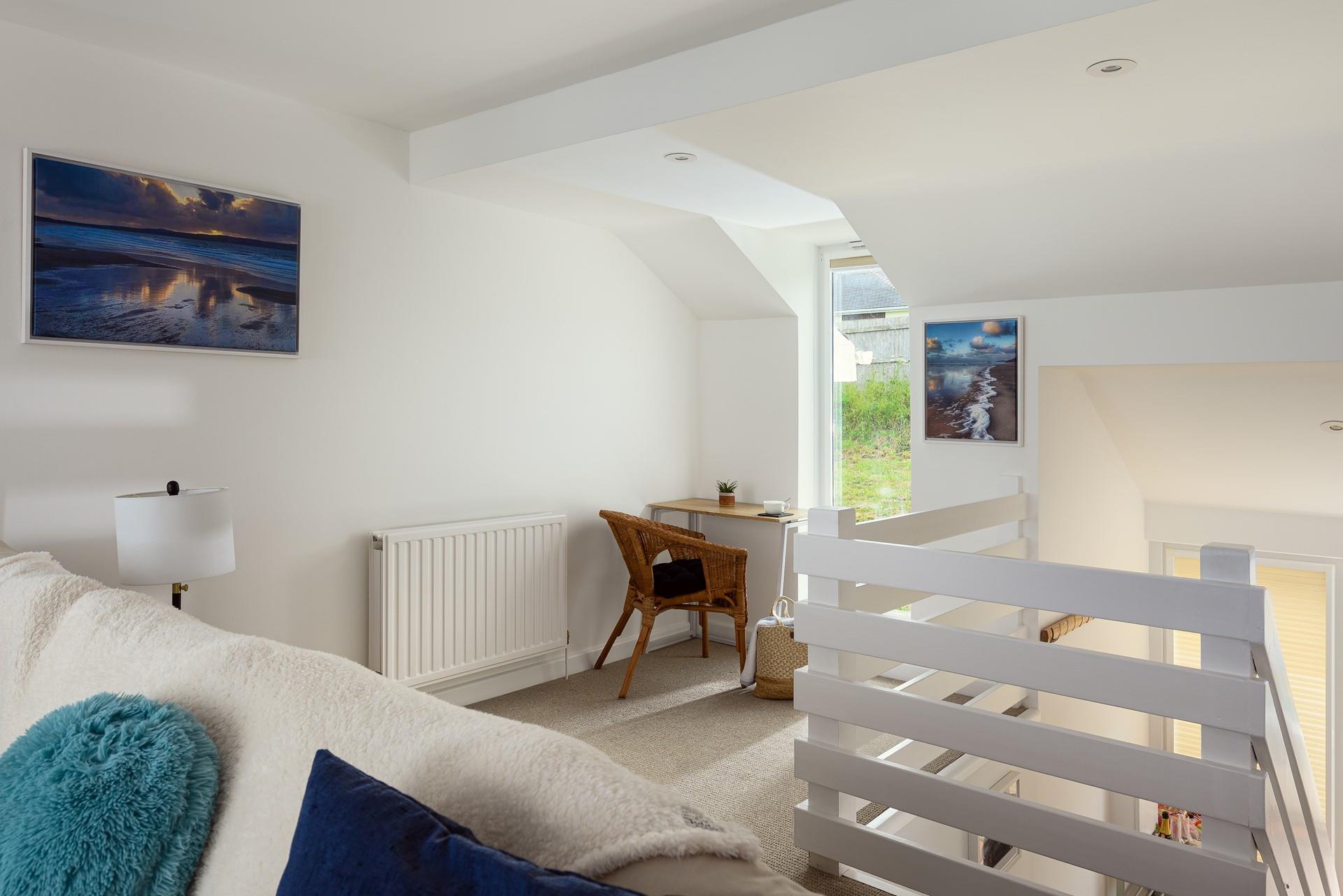 Start the day with a cup of tea and decide on the day's plans.