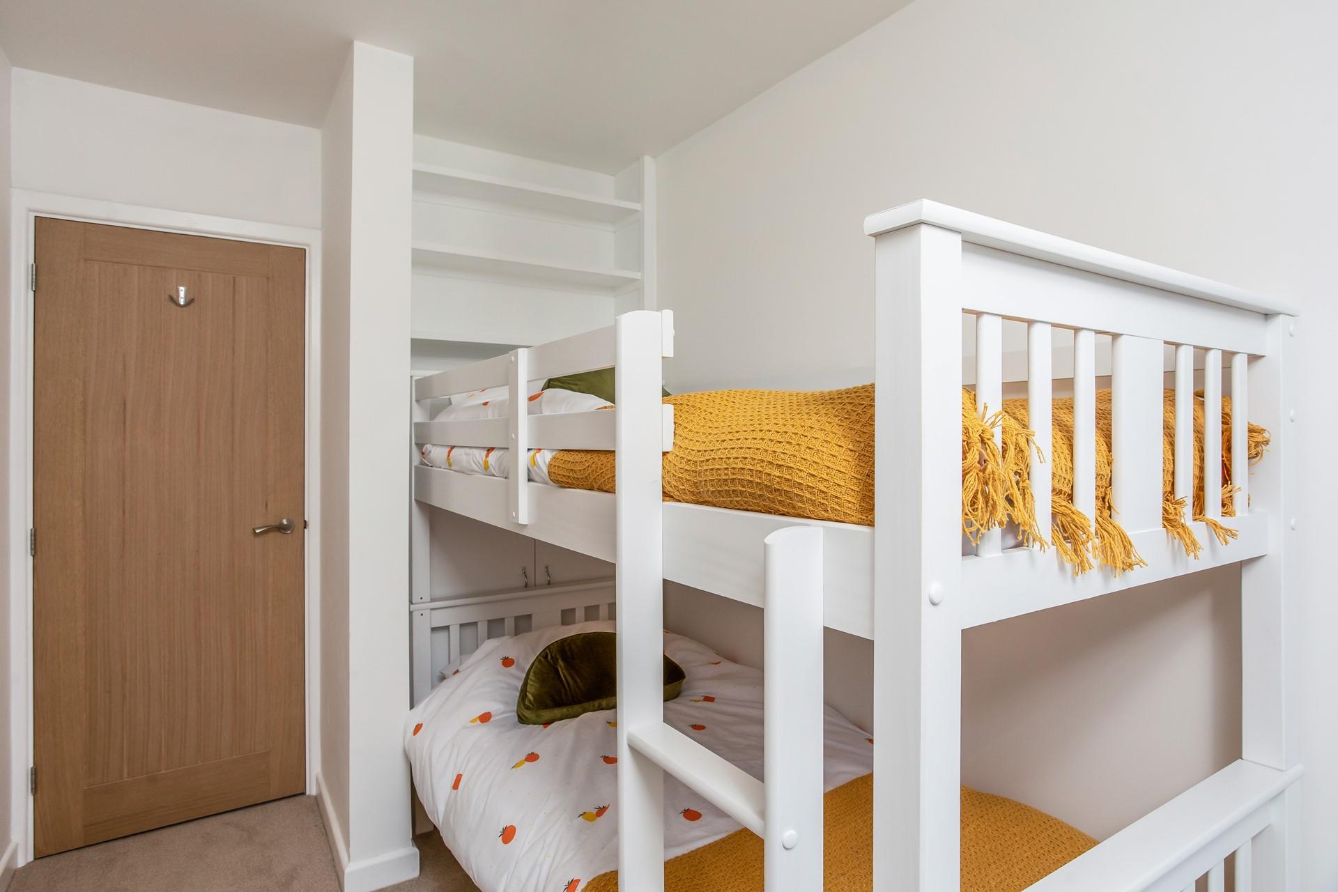 The kids will love the bunk beds in bedroom 1 after tiring beach days!