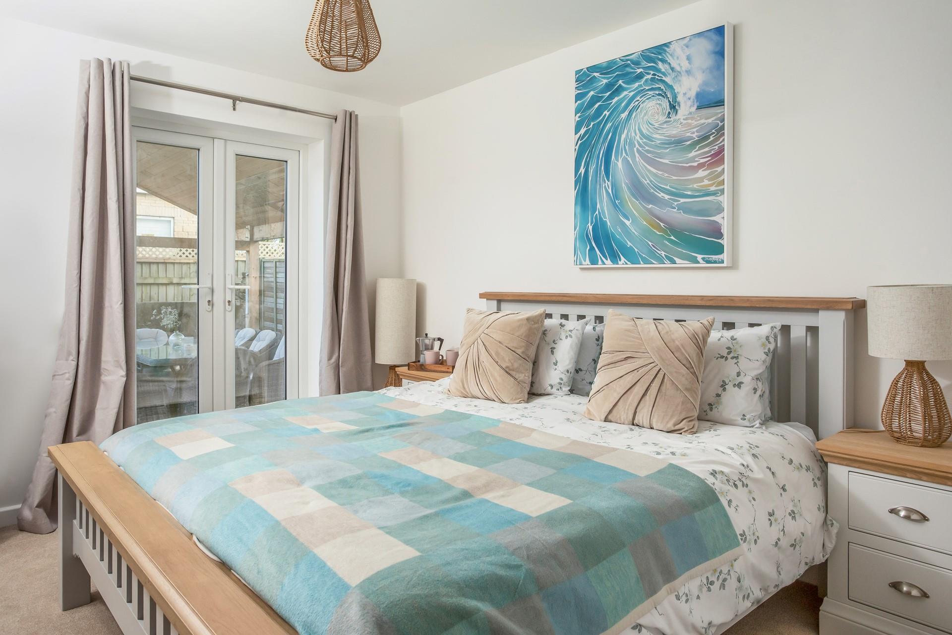 Bedroom 4 has a super king size bed for nights of pure relaxation.