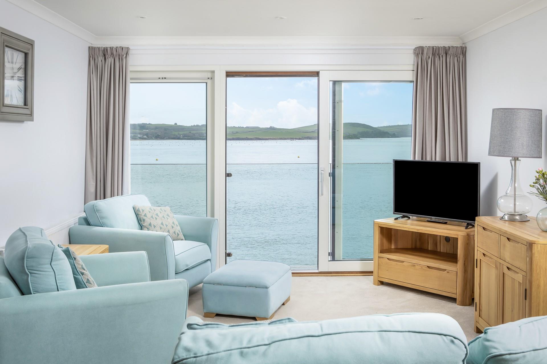 Put your feet up after spending the day exploring Rock, just a ferry ride away.