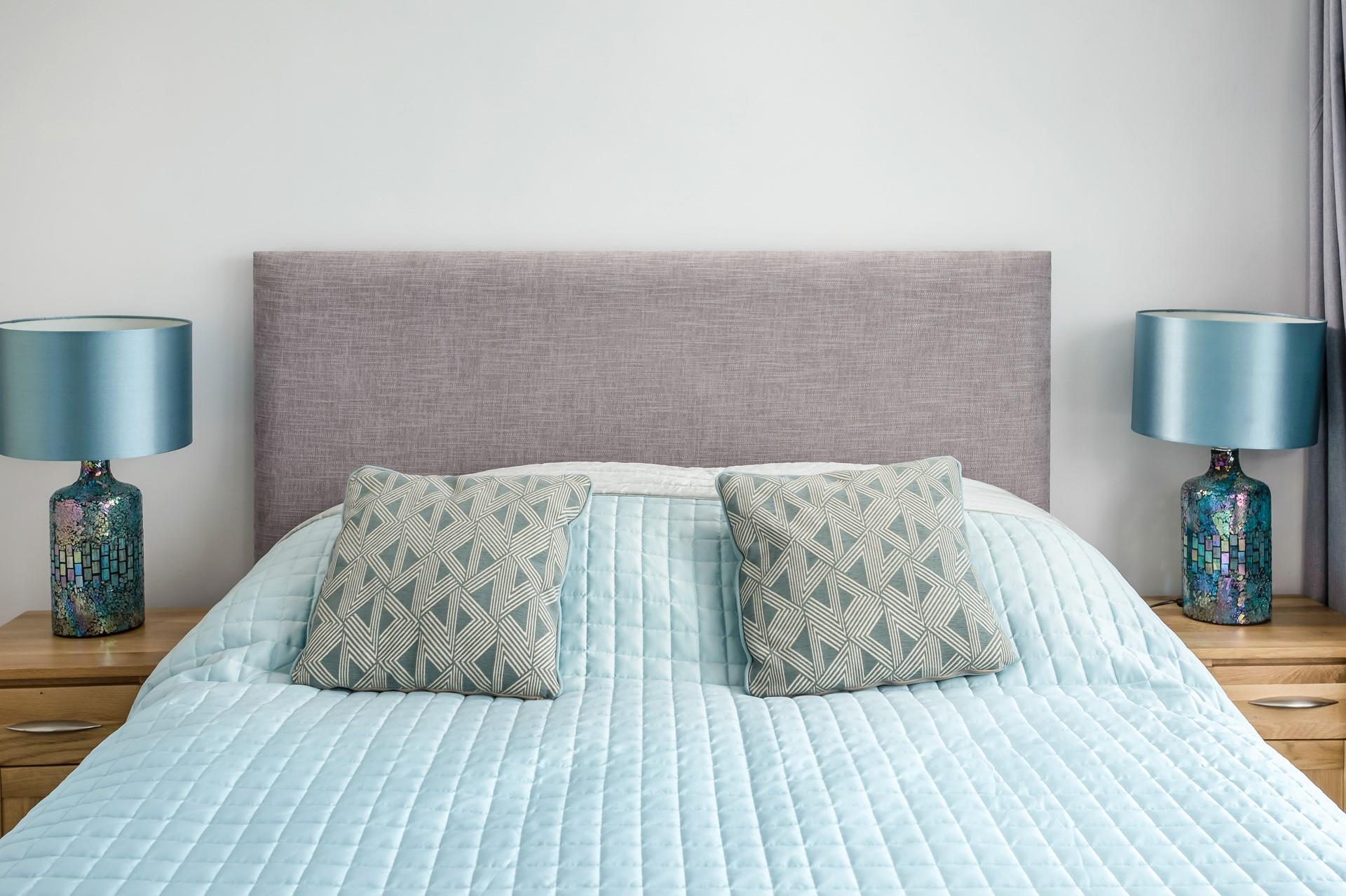 Settle into the soft sheets and drift off for a dreamy night's sleep.