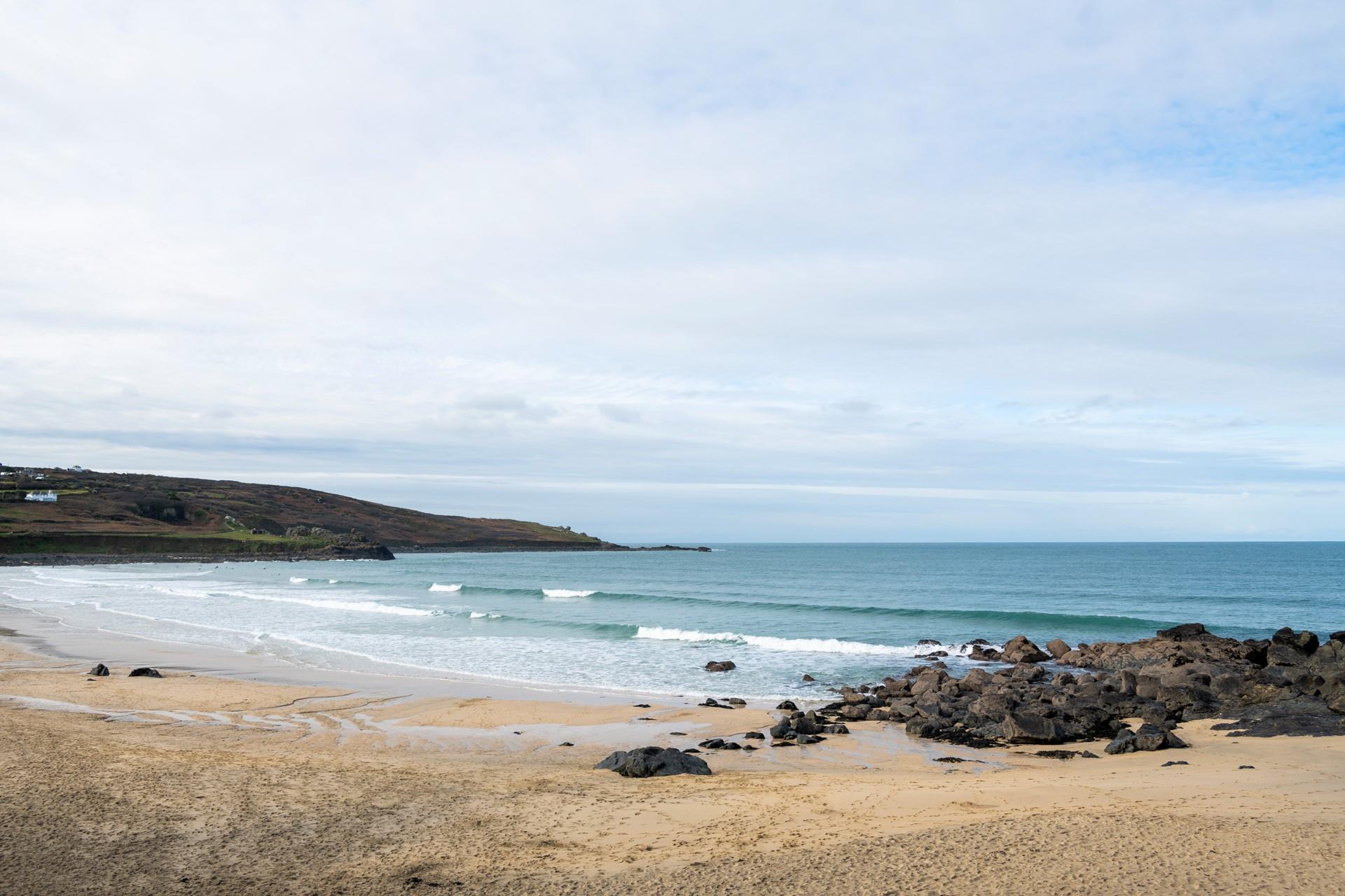 Take a morning stroll across Porthmeor beach, and make sure you bring your swim stuff for a dip!