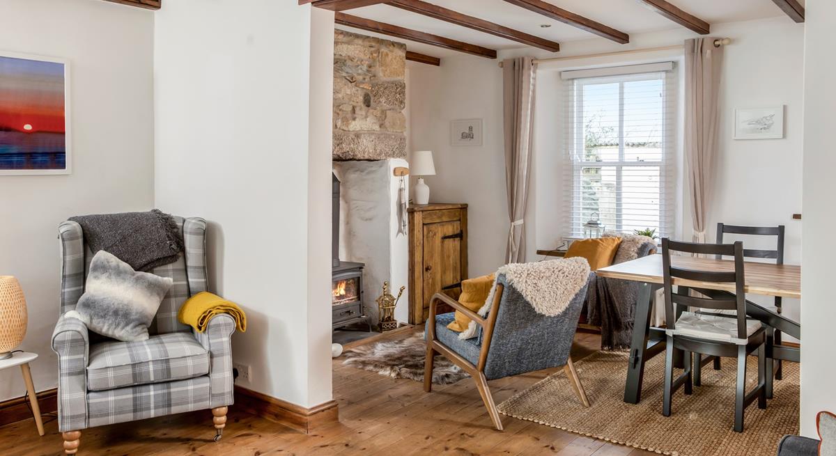 Trewinel has cosy and stylish furnishings whilst keeping a quaint traditional cottage style.