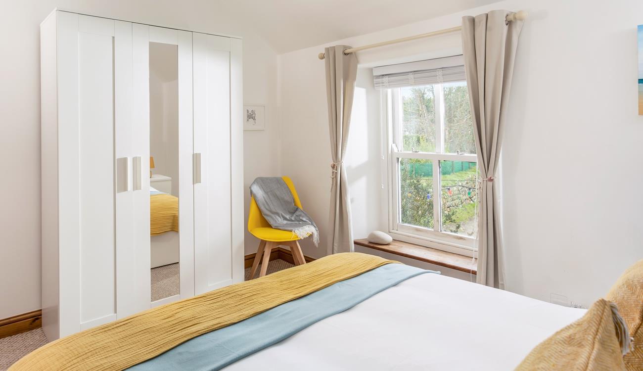 Draw the curtains and snuggle up in bed ready to drift off after a memorable day at the beach.