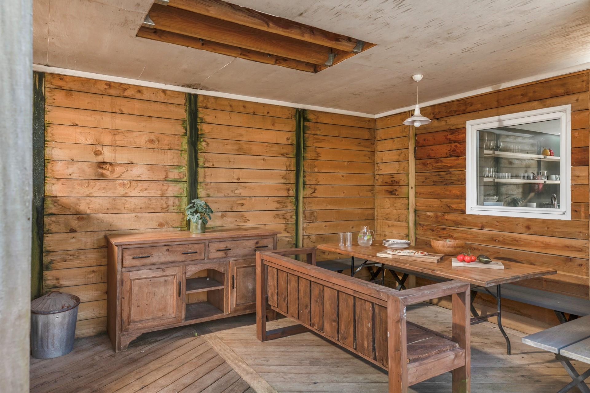 Enjoy a fireside dinner at Heather Moor!