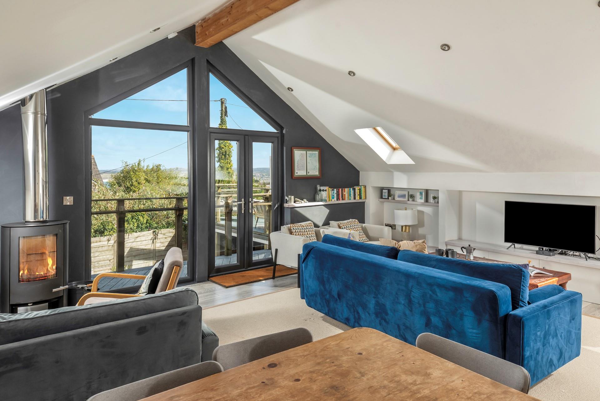 Relax and unwind in the evening on the plush sofas with a glass of your favourite tipple.