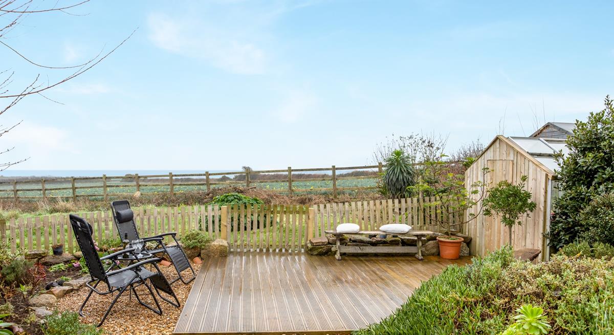 Open a bottle of your favourite wine and soak up the sun in the peaceful garden.