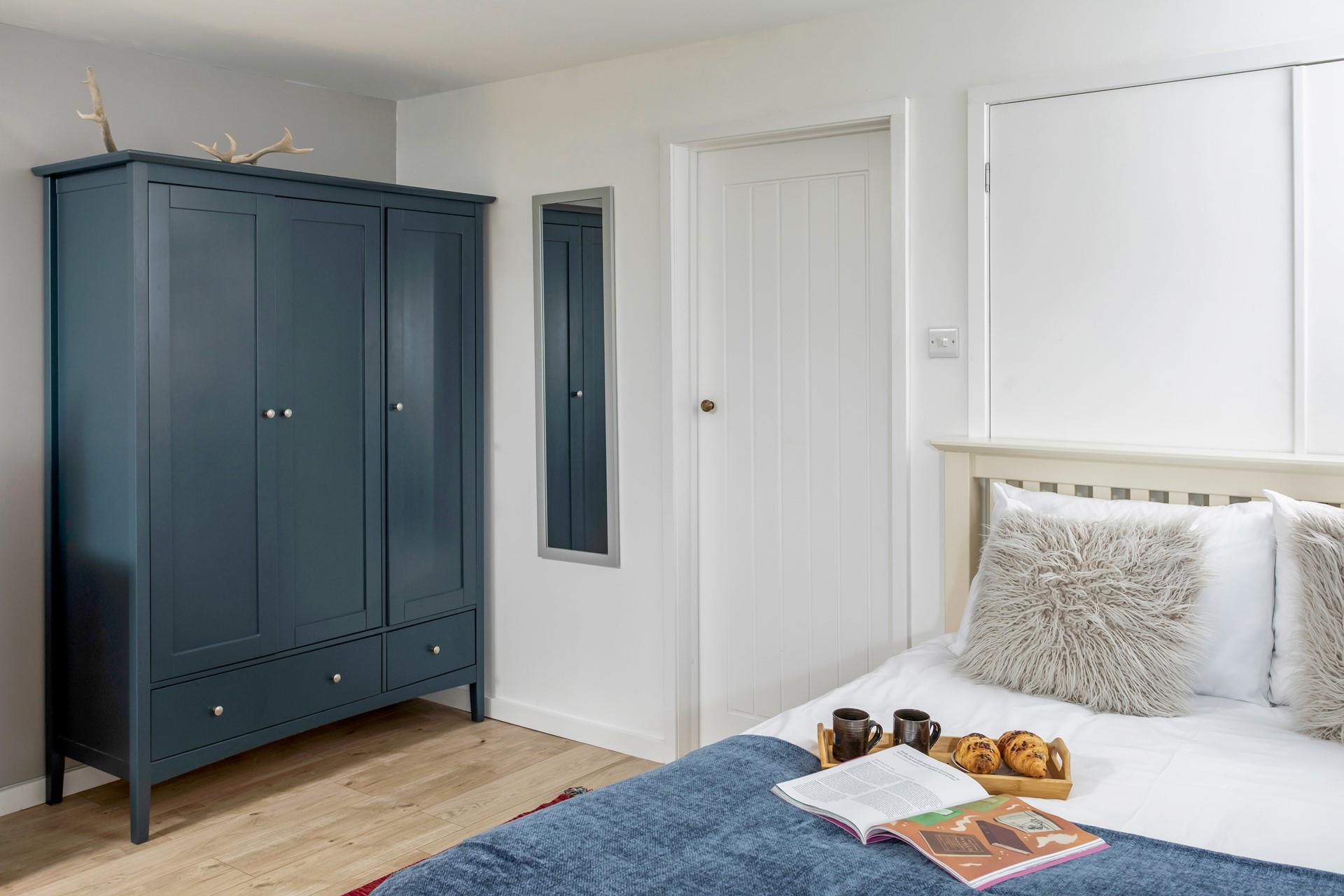 Tuck into the soft sheets of the double bed and drift into a blissful night's sleep.