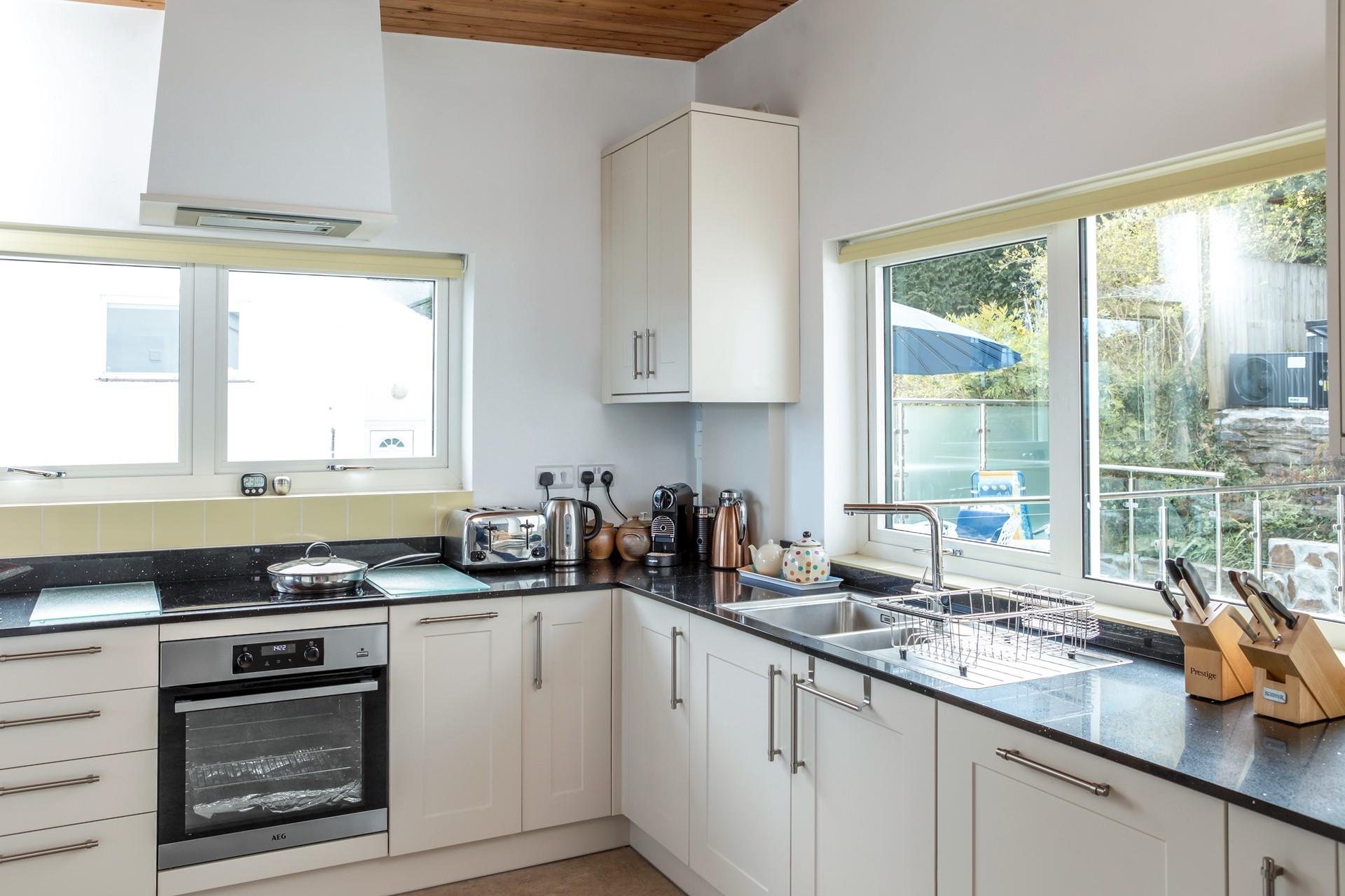 Start the day with a coffee straight from the machine.