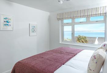 Awaken to mesmerising sea views.