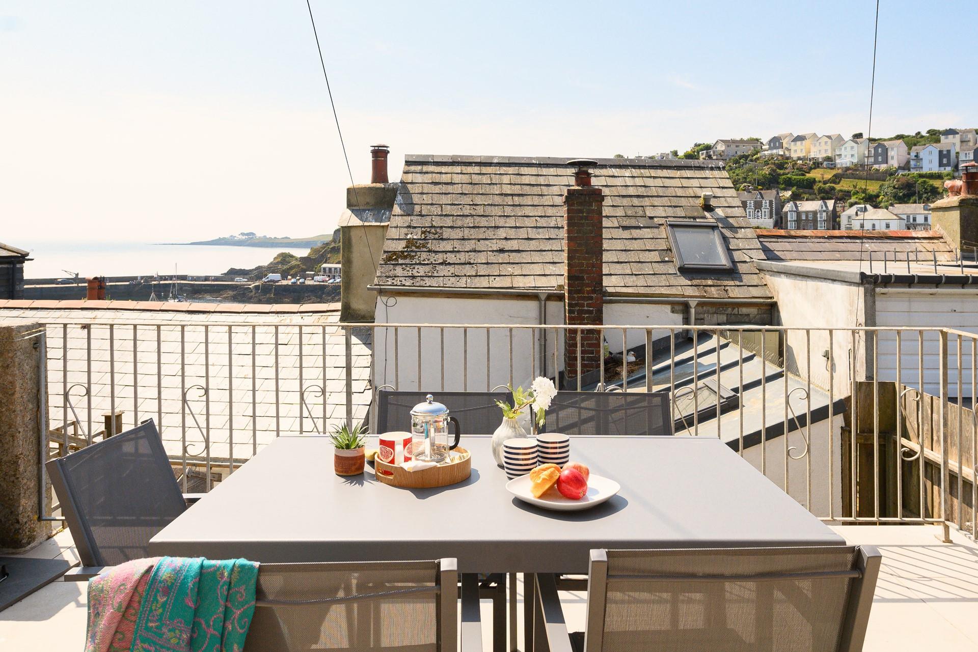 Tuck into fresh buttery pastries in the morning.