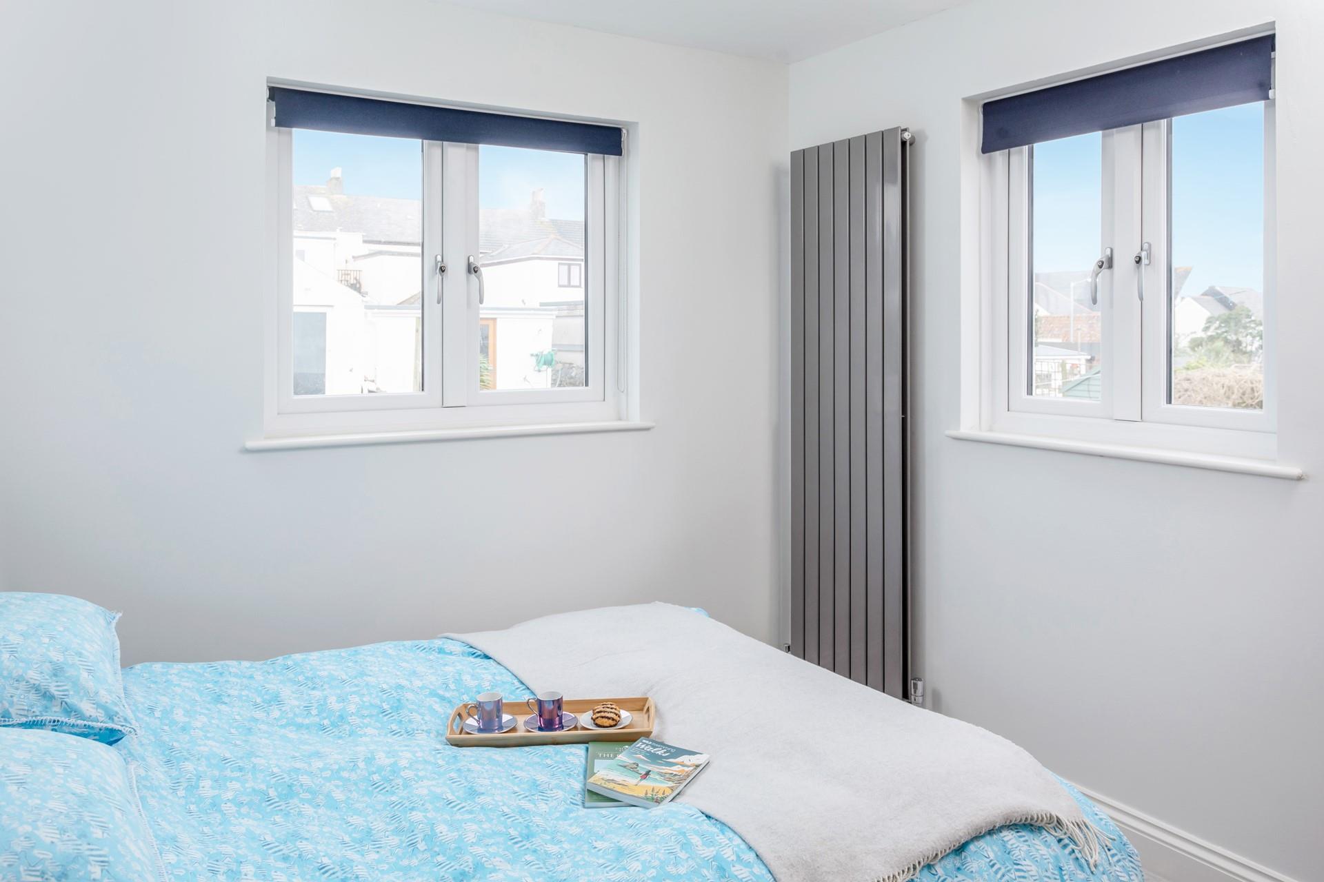 Sip a cuppa to start the day and check the day's weather.