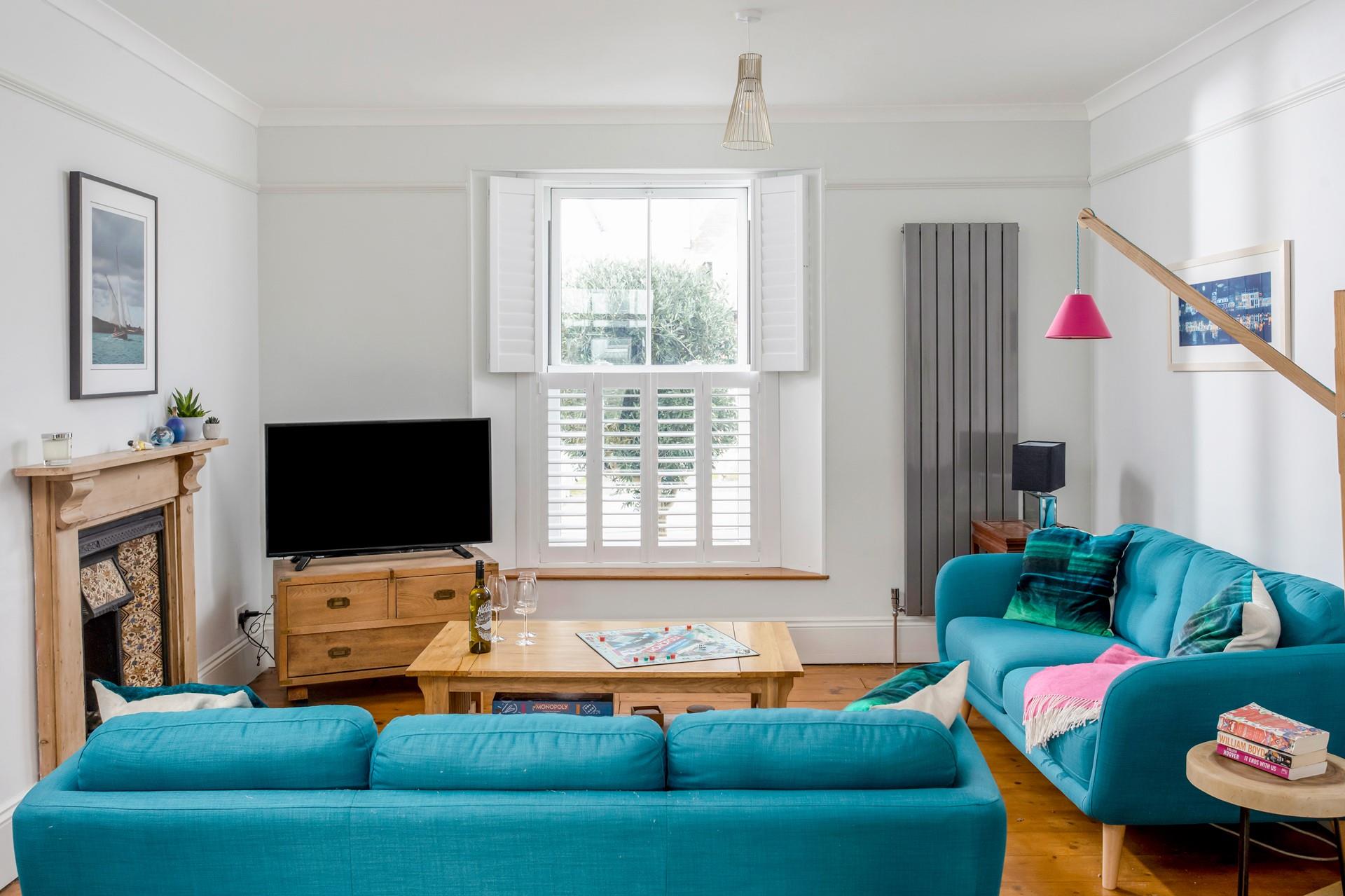 Gather the family around for a movie night and spend quality time together.