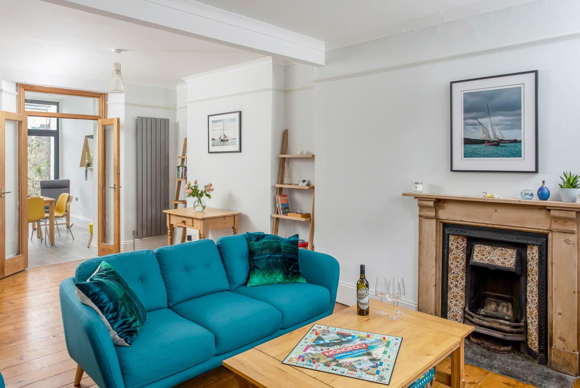 Pour yourself a glass of wine and take part in some friendly rivalry with a game of monopoly.