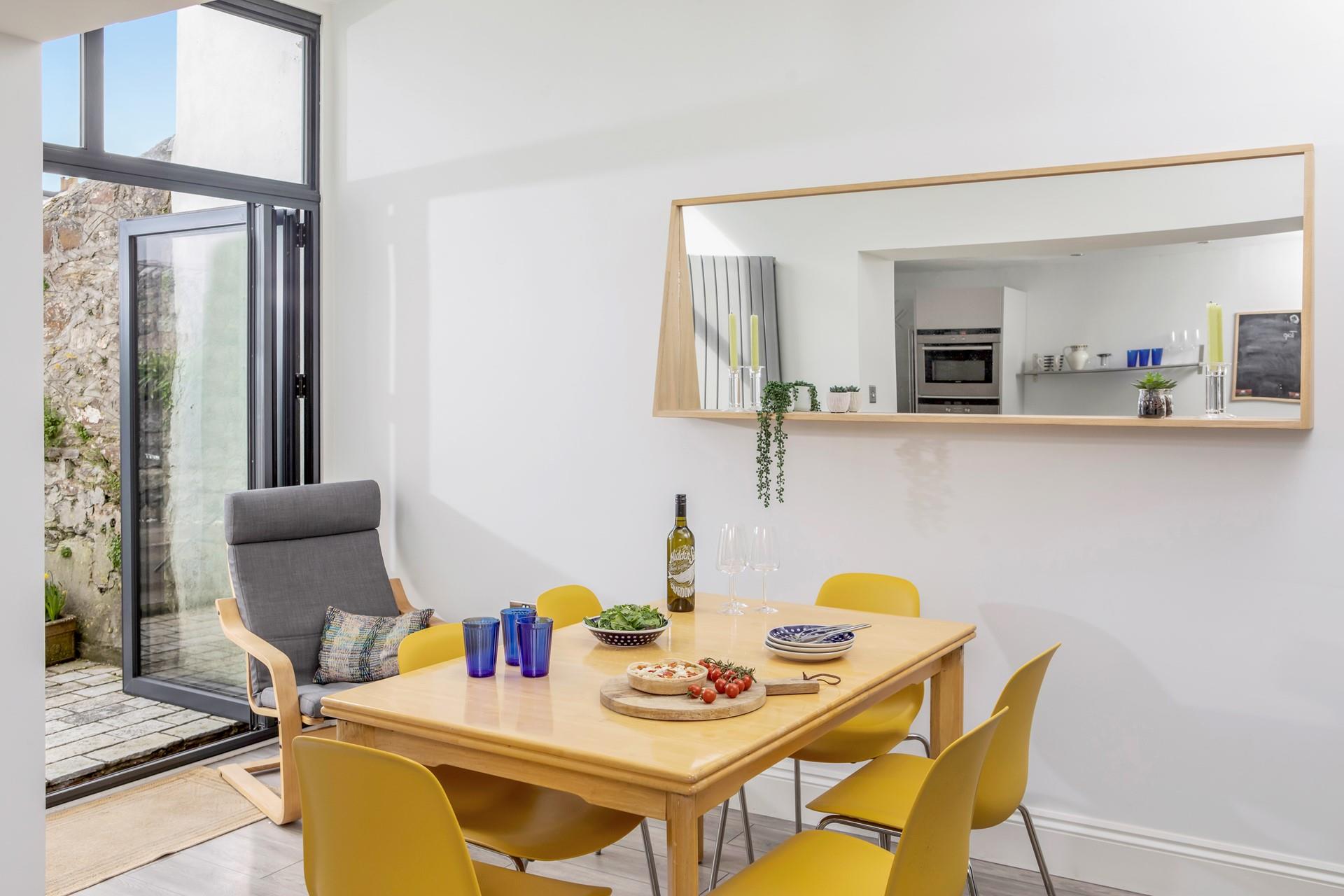 Open the patio doors and let the fresh summer breeze run through the house.