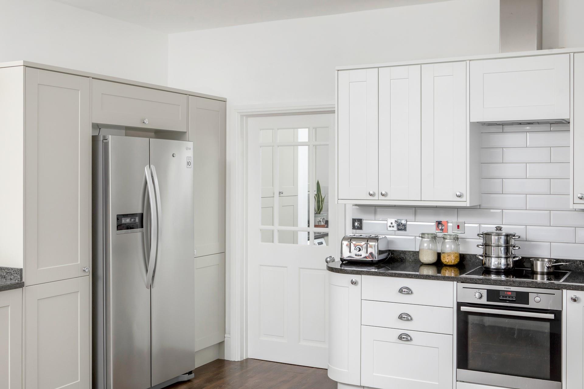 With all the appliances you need, head out to get some fresh local ingredients for a delicious home-cooked meal.