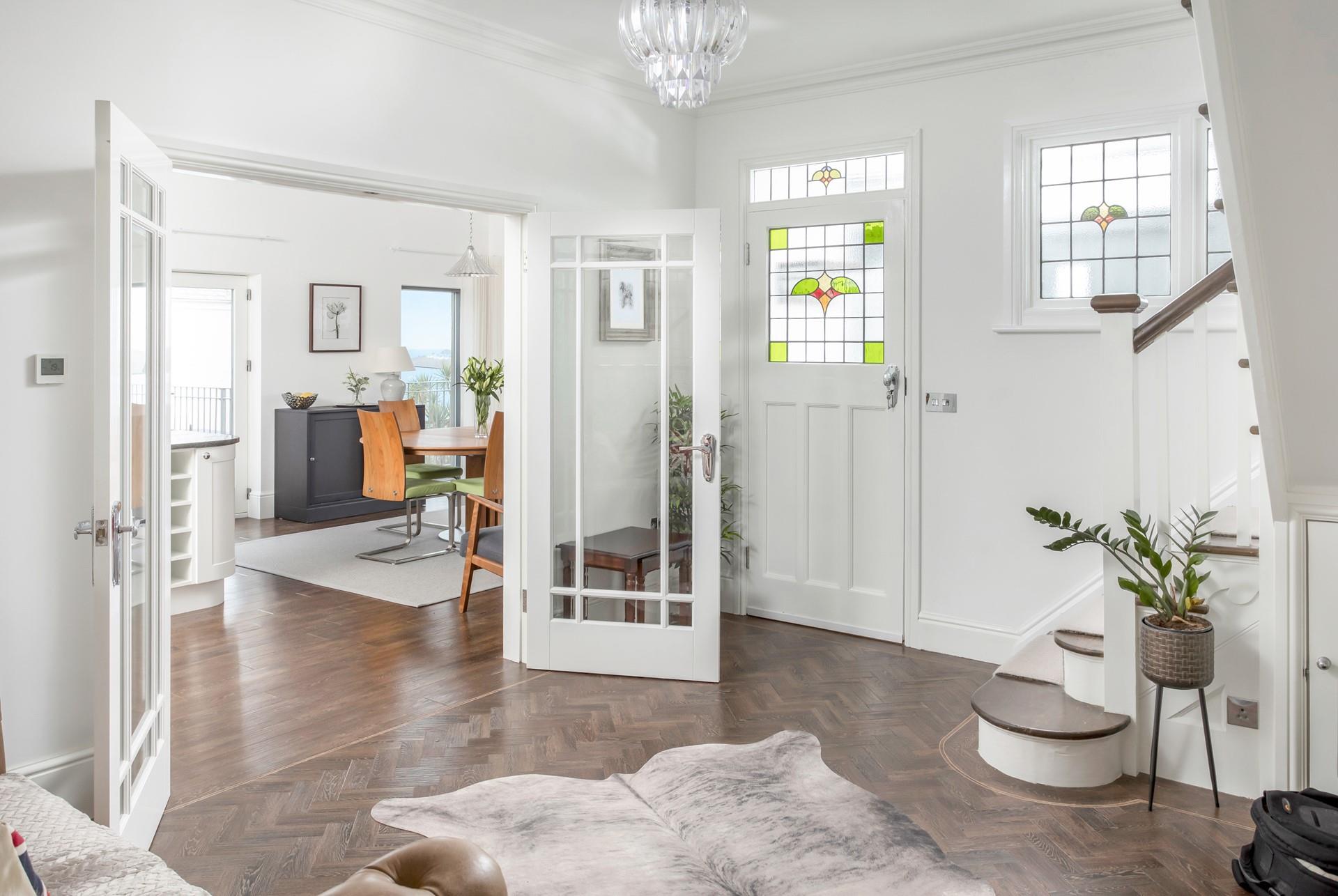 Step through the door and be greeted with luxury in abundance.