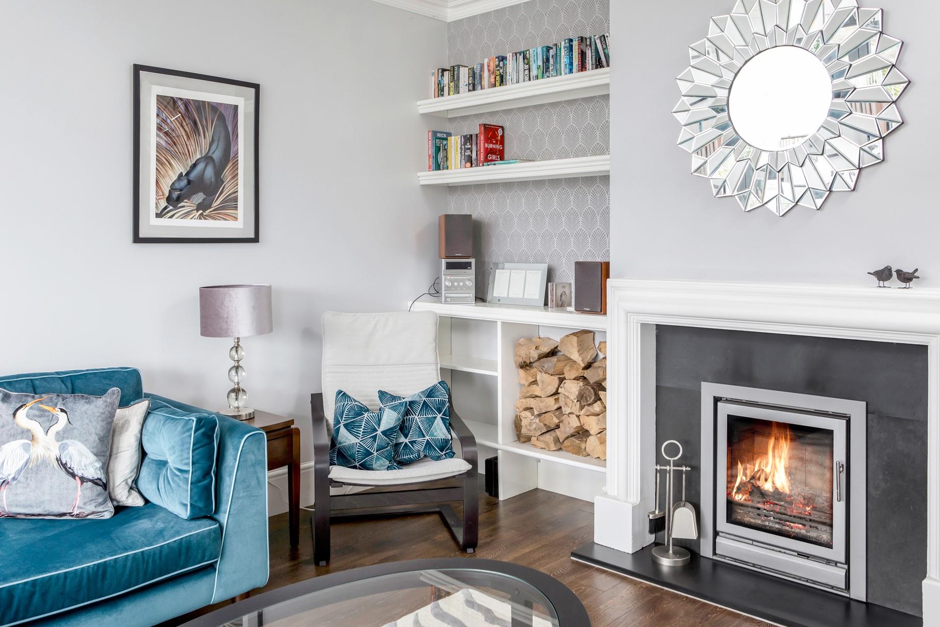 Settle into the sitting room on chilly evenings and unwind from the stresses of daily life.