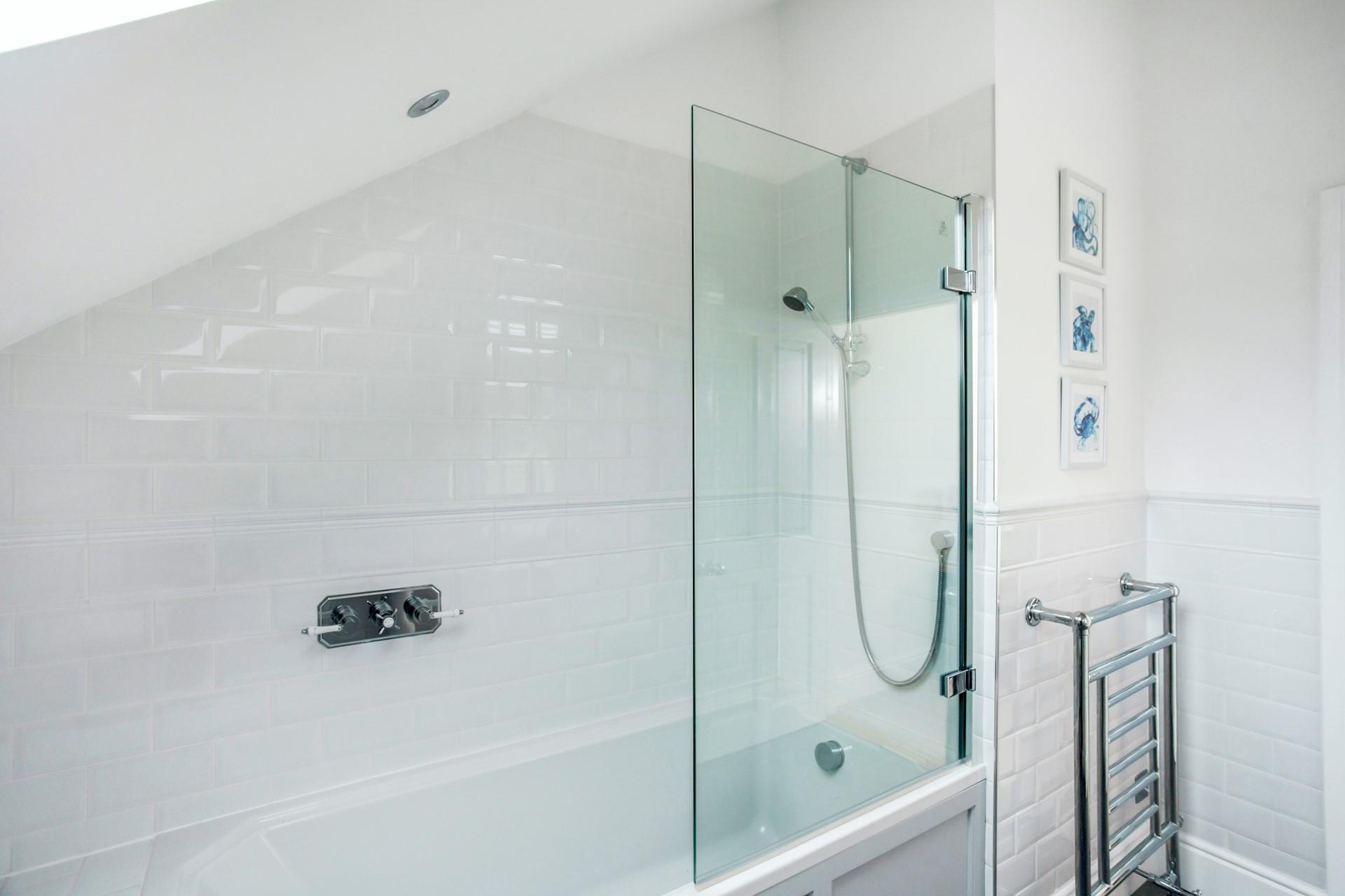 Run yourself a relaxing bath to unwind after a day walking the coast path.