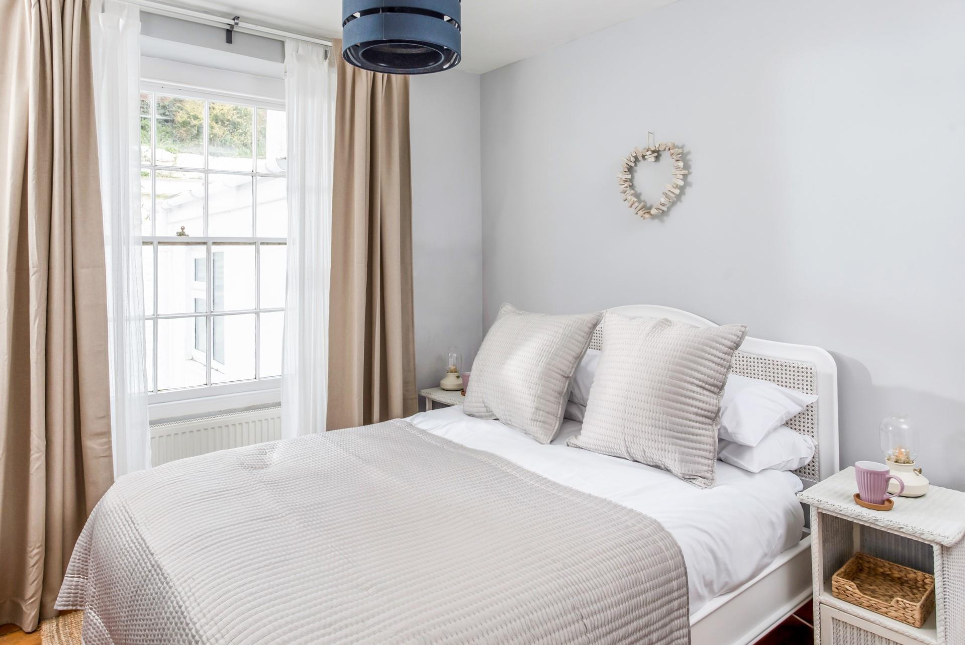 Sink into the sumptuous king size bed and drift off to sleep.