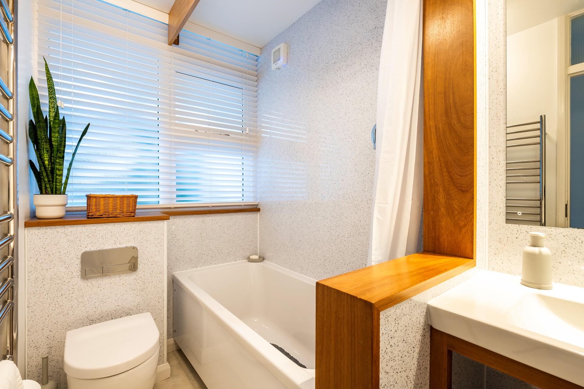 Run a relaxing bath and unwind in the bubbles after a day walking the coast path.