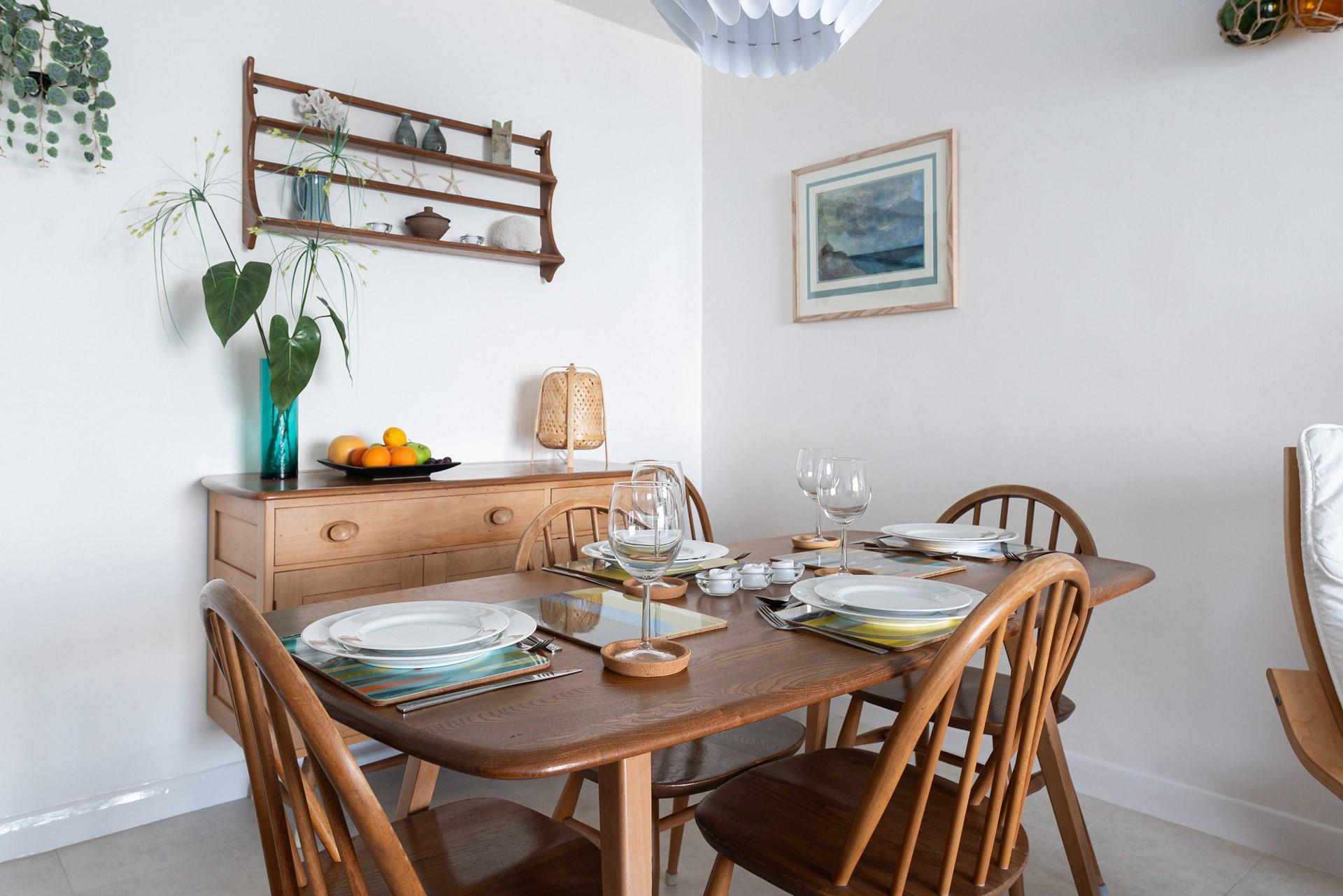 The open plan living space means you can spend quality time together as a family.