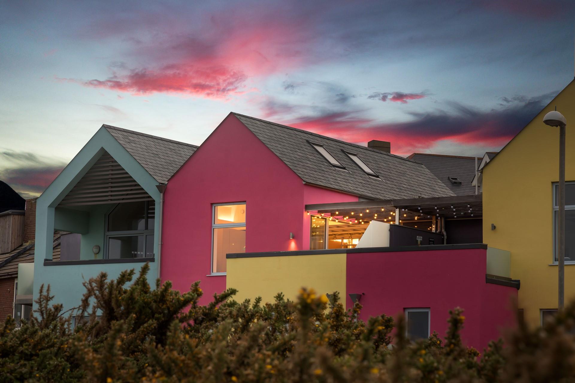 The Pink House is a contemporary holiday home like no other!