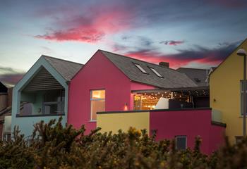 The Pink House is a contemporary holiday home like no other!