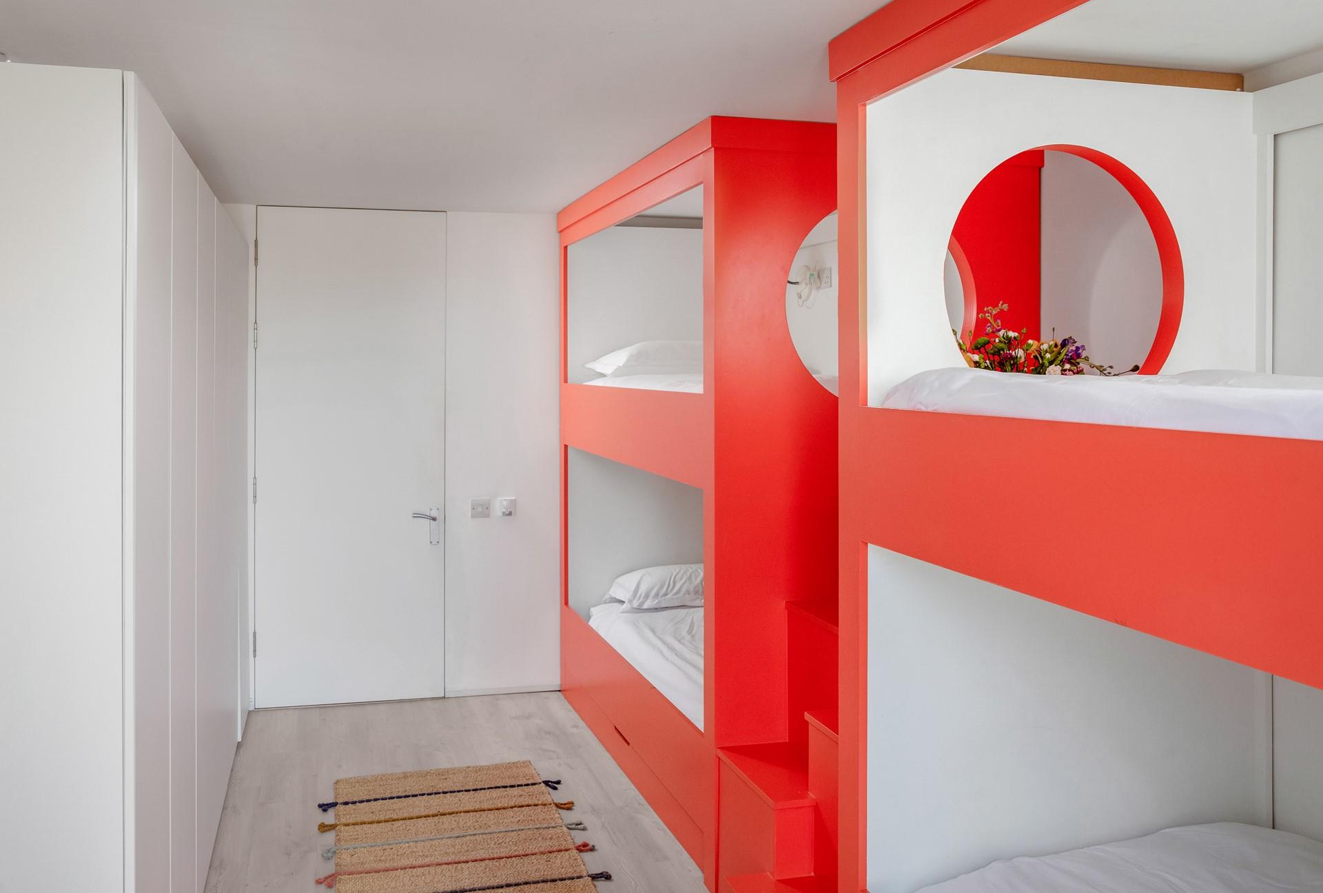 The cabin-style is a treat for the kids, making the holiday extra-special.