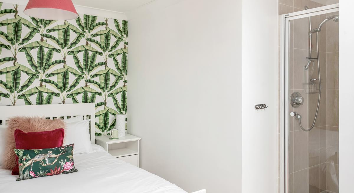 Start the day with an invigorating morning shower.